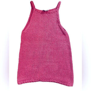 Anne Klein size large chunky knit sweater tank in excellent like-new condition